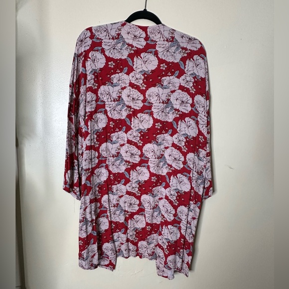 Knox Rose Floral Kimono Coverup XL/XXL - Picture 4 of 4